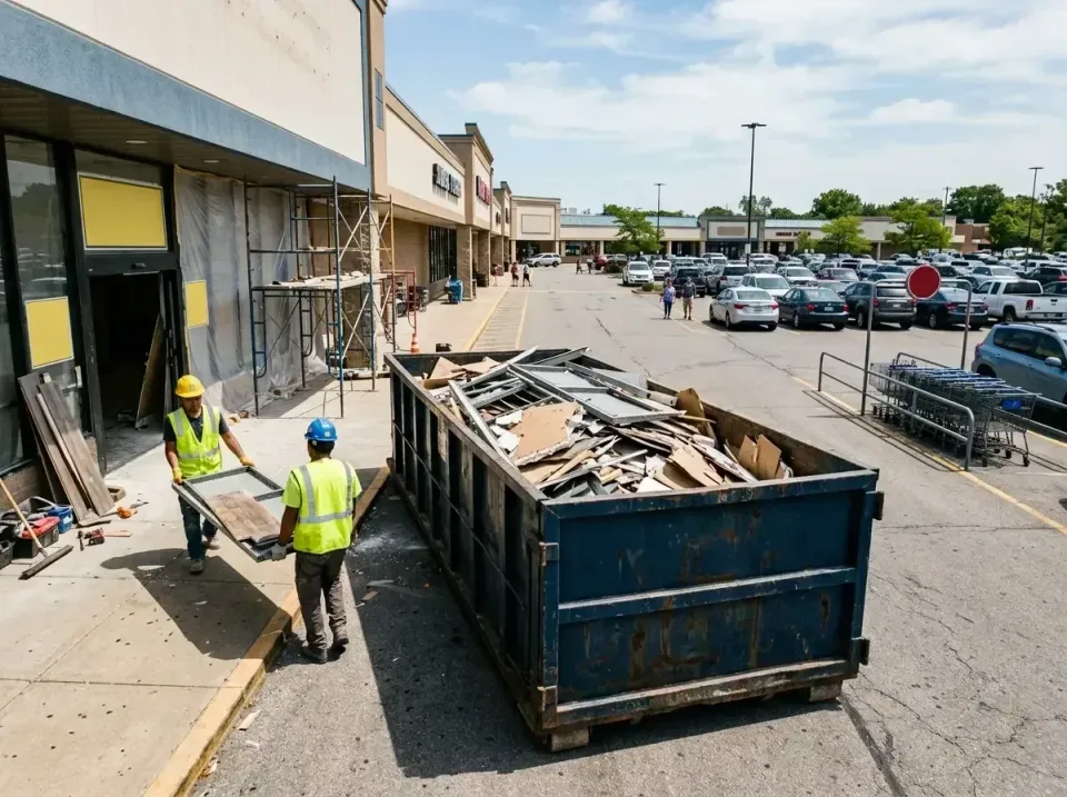 retail-store-renovation-debris-003 — frequently asked questions, Roll-off Dumpster Rentals in Owings Mills, MD